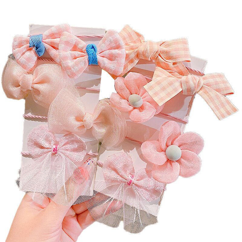 （Pre Order）Bow Hair Clip 10-piece Set