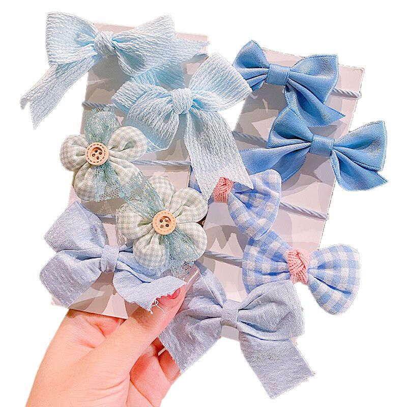 （Pre Order）Bow Hair Clip 10-piece Set