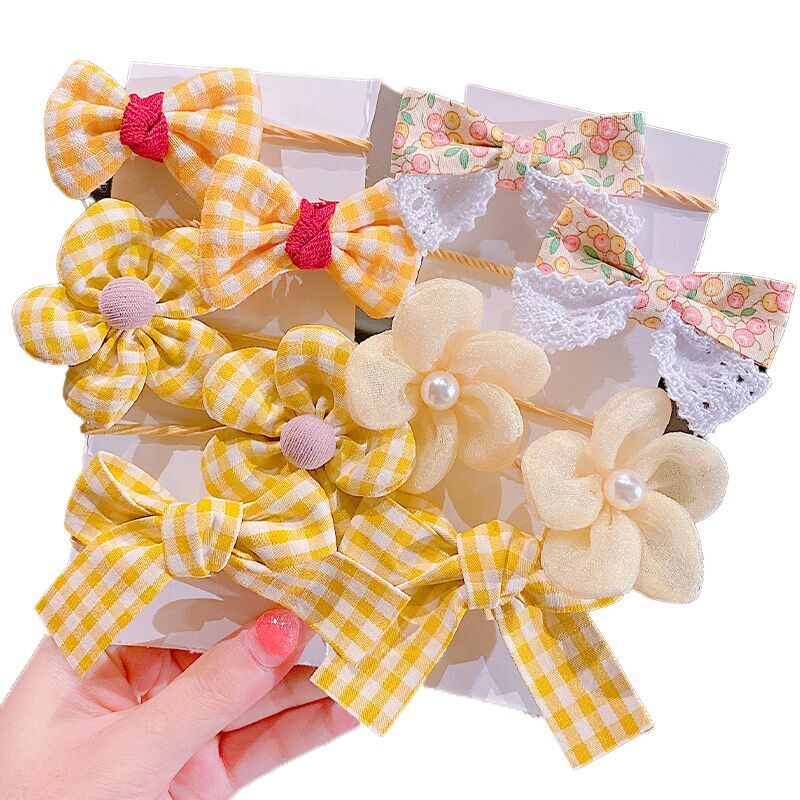 （Pre Order）Bow Hair Clip 10-piece Set