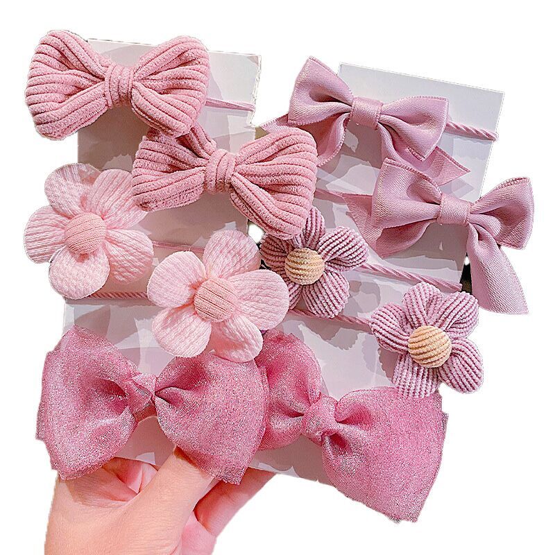 （Pre Order）Bow Hair Clip 10-piece Set