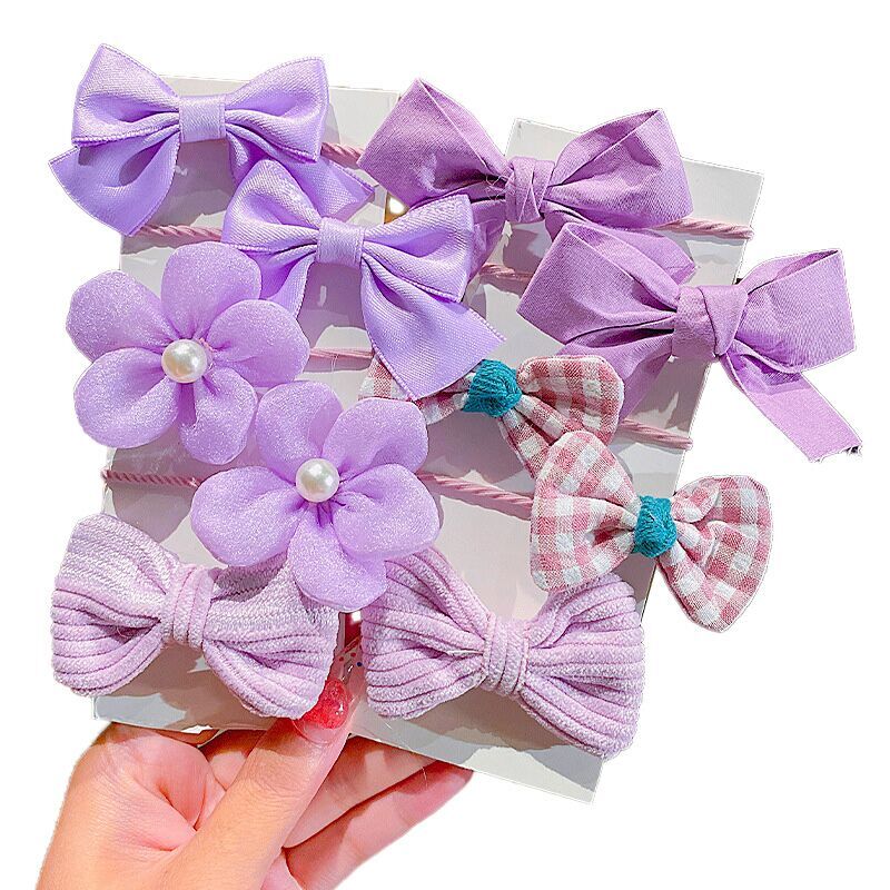 （Pre Order）Bow Hair Clip 10-piece Set