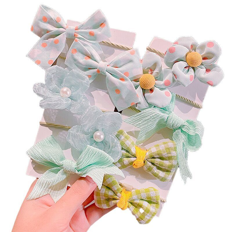 （Pre Order）Bow Hair Clip 10-piece Set