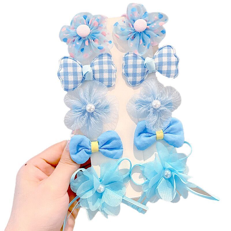 （Pre Order）Bow Hair Clip 10-piece Set