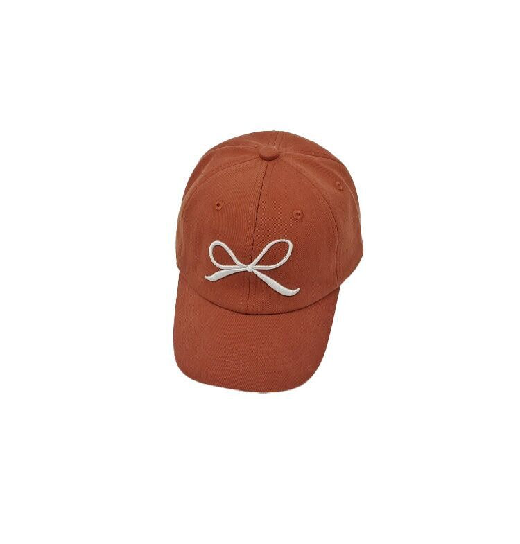 （Pre Order）Kids Bow Embroidery Baseball Cap