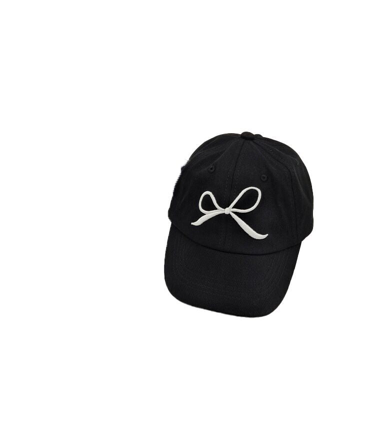 （Pre Order）Kids Bow Embroidery Baseball Cap