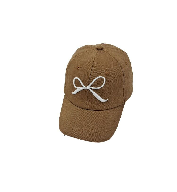 （Pre Order）Kids Bow Embroidery Baseball Cap