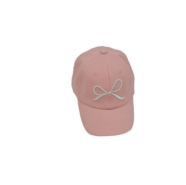 （Pre Order）Kids Bow Embroidery Baseball Cap