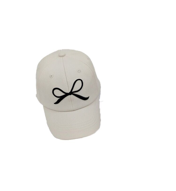 （Pre Order）Kids Bow Embroidery Baseball Cap