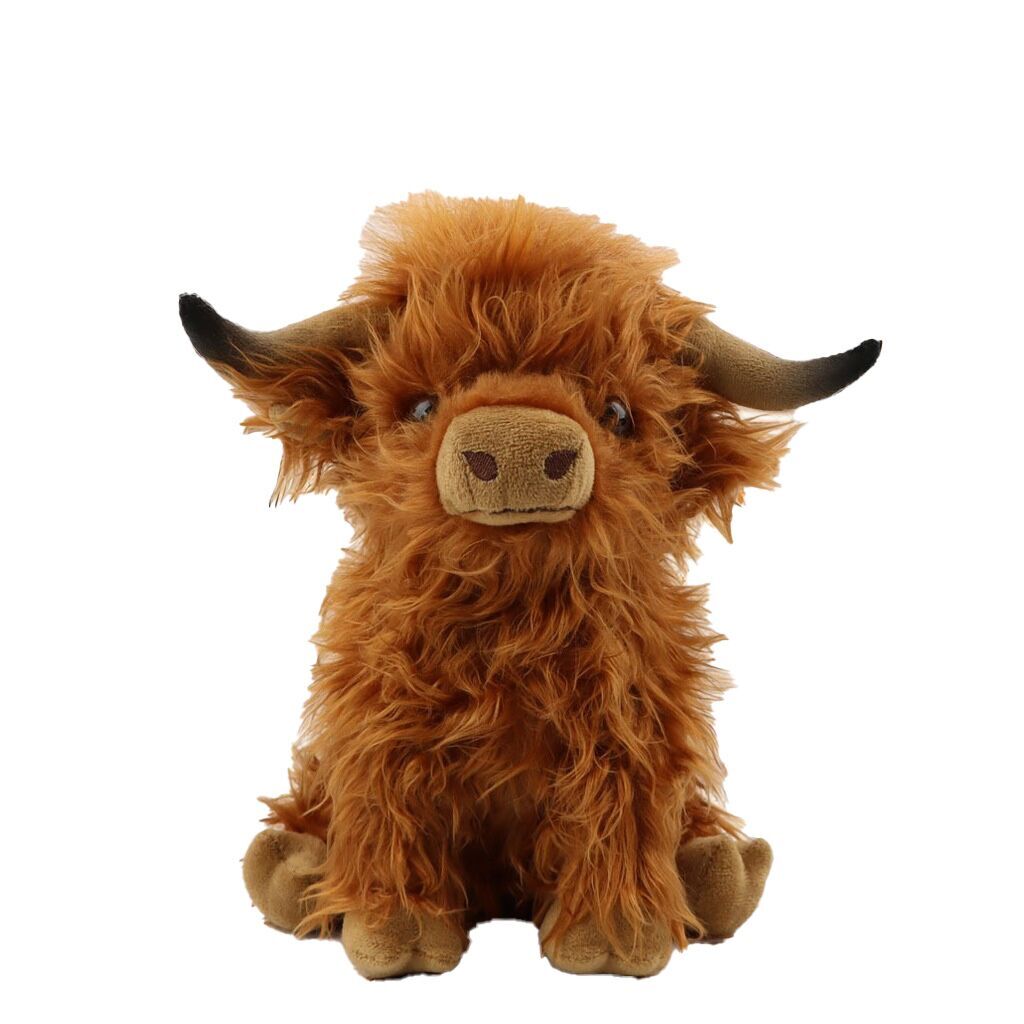 （Pre Order）Kids Highland Cow Plush Toy