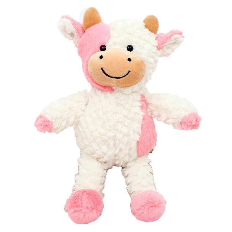 （Pre Order）Kids Standing and Sitting Cow Plush Toy