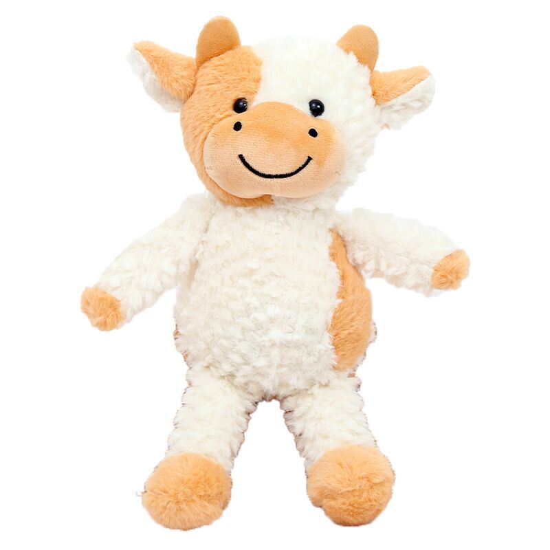 （Pre Order）Kids Standing and Sitting Cow Plush Toy