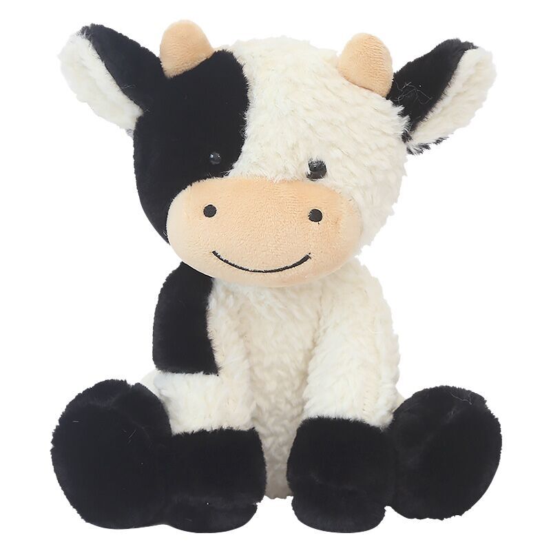 （Pre Order）Kids Standing and Sitting Cow Plush Toy