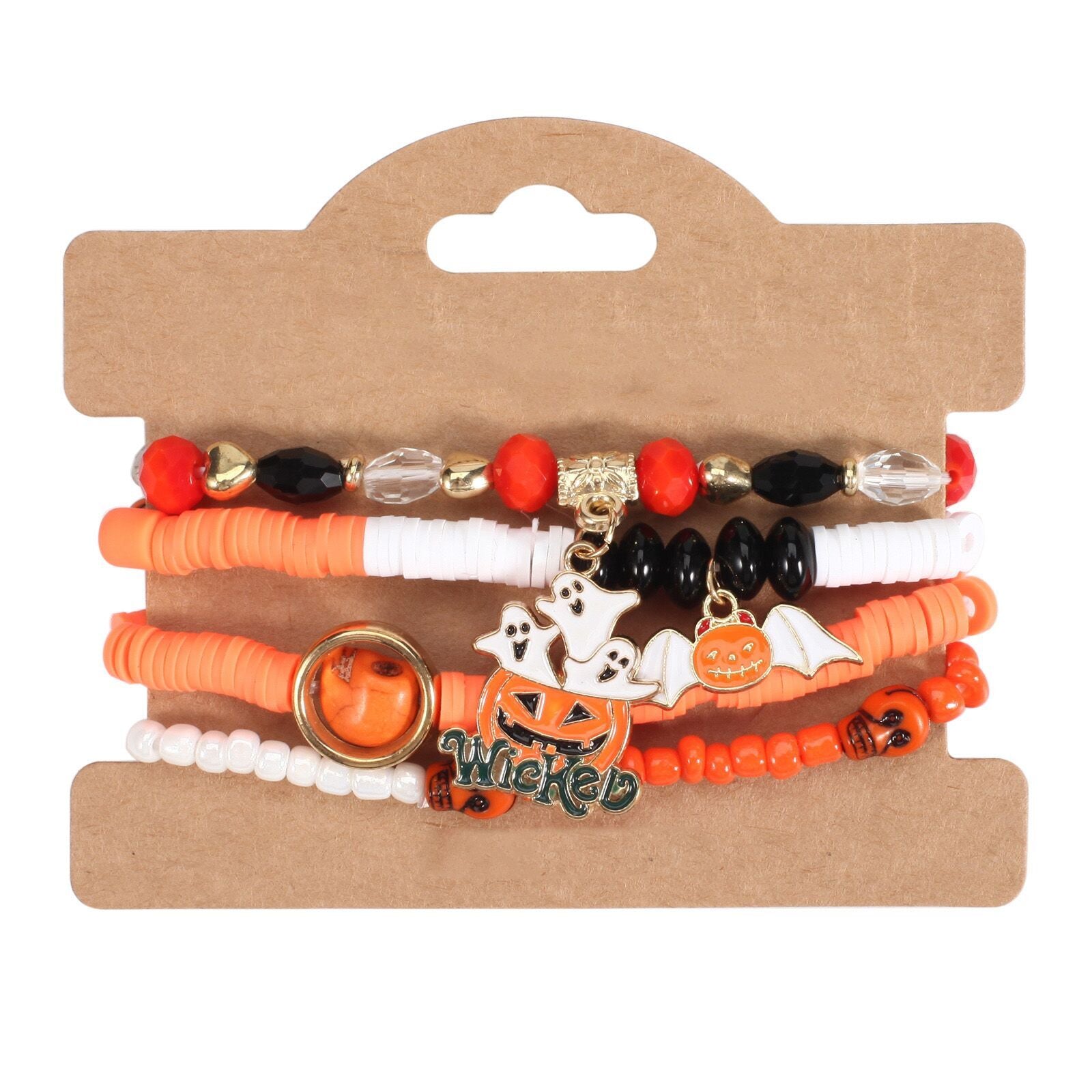 （Pre Order）Halloween Beaded Bracelet