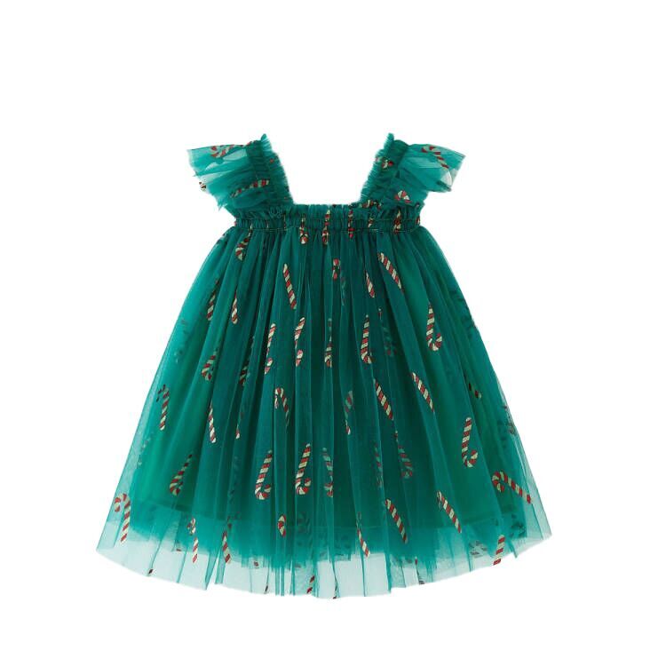 （Pre Order）Girls Christmas Tulle Dress