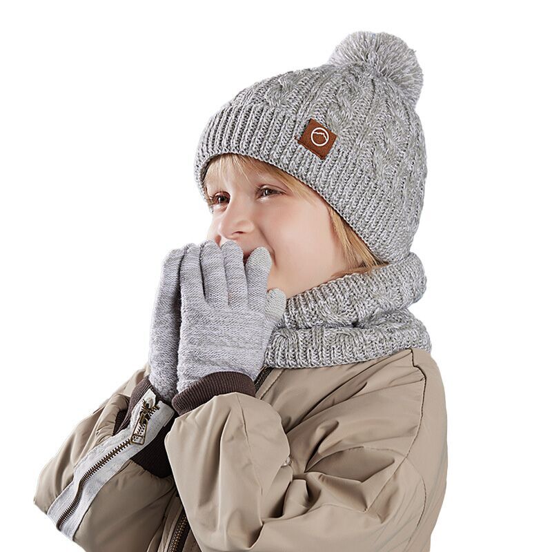 （Pre Order）Kids Hats, Bibs and Gloves 3 pieces