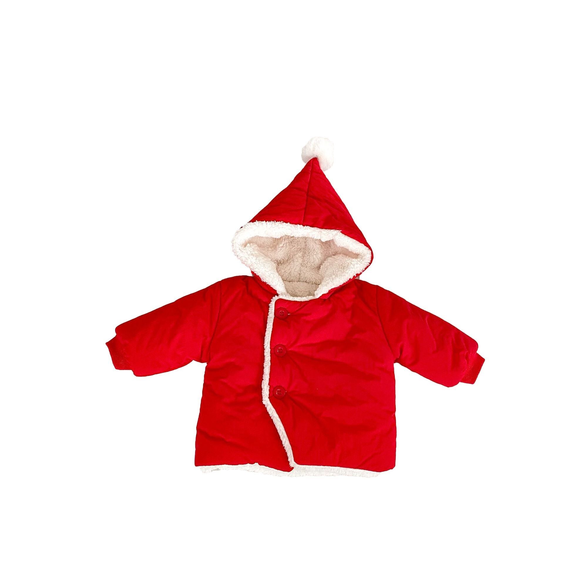 （Pre Order）Girls Padded Warm Hooded Jacket