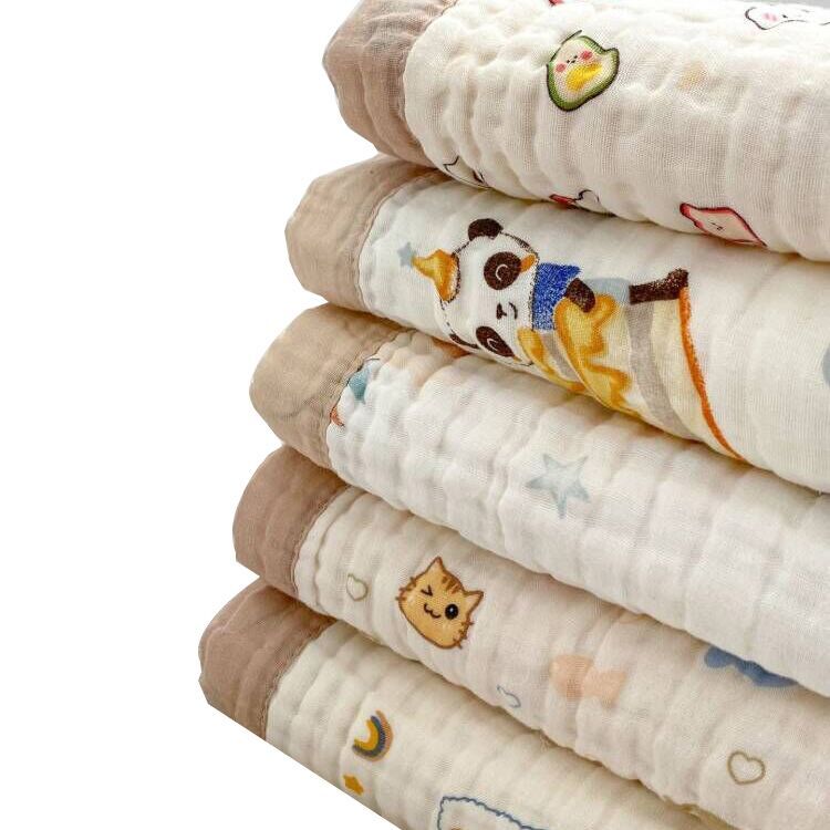 （Pre Order）Cotton Bath Towel and Blanket for Children and Babies