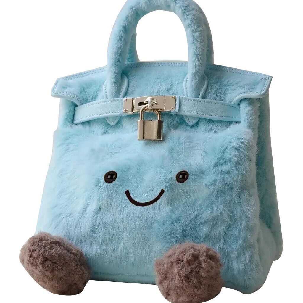 （Pre Order）Girls Cute Plush Handbag