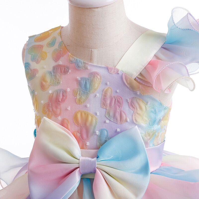 （Pre Order）Girls Easter Bow-tie Fluffy Dress