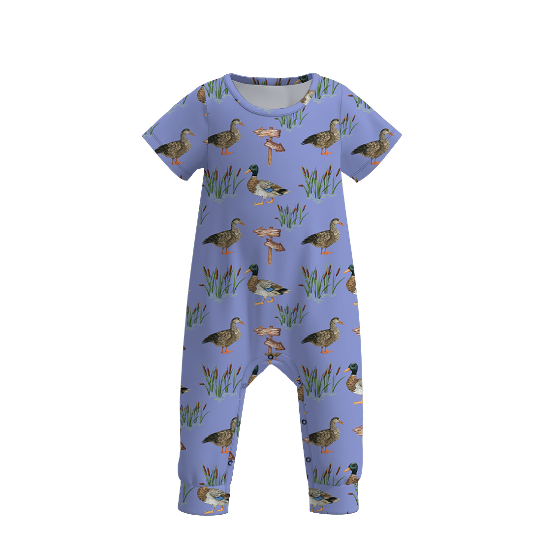 （Pre Order）Exclusive Summer Baby Boys Migration Print Romper