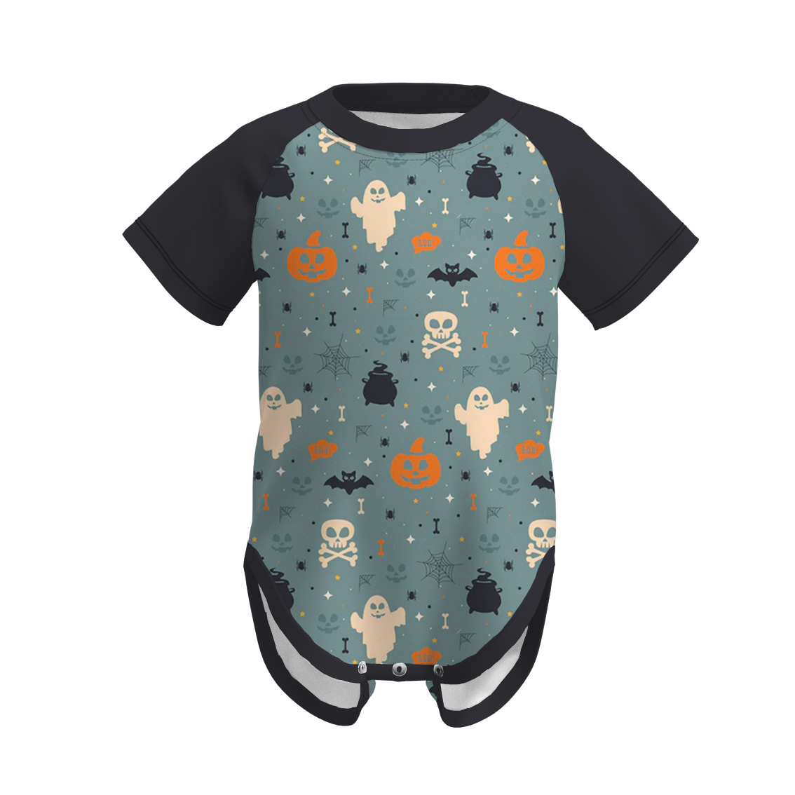 （Pre Order）Baby Boys Halloween Print Romper