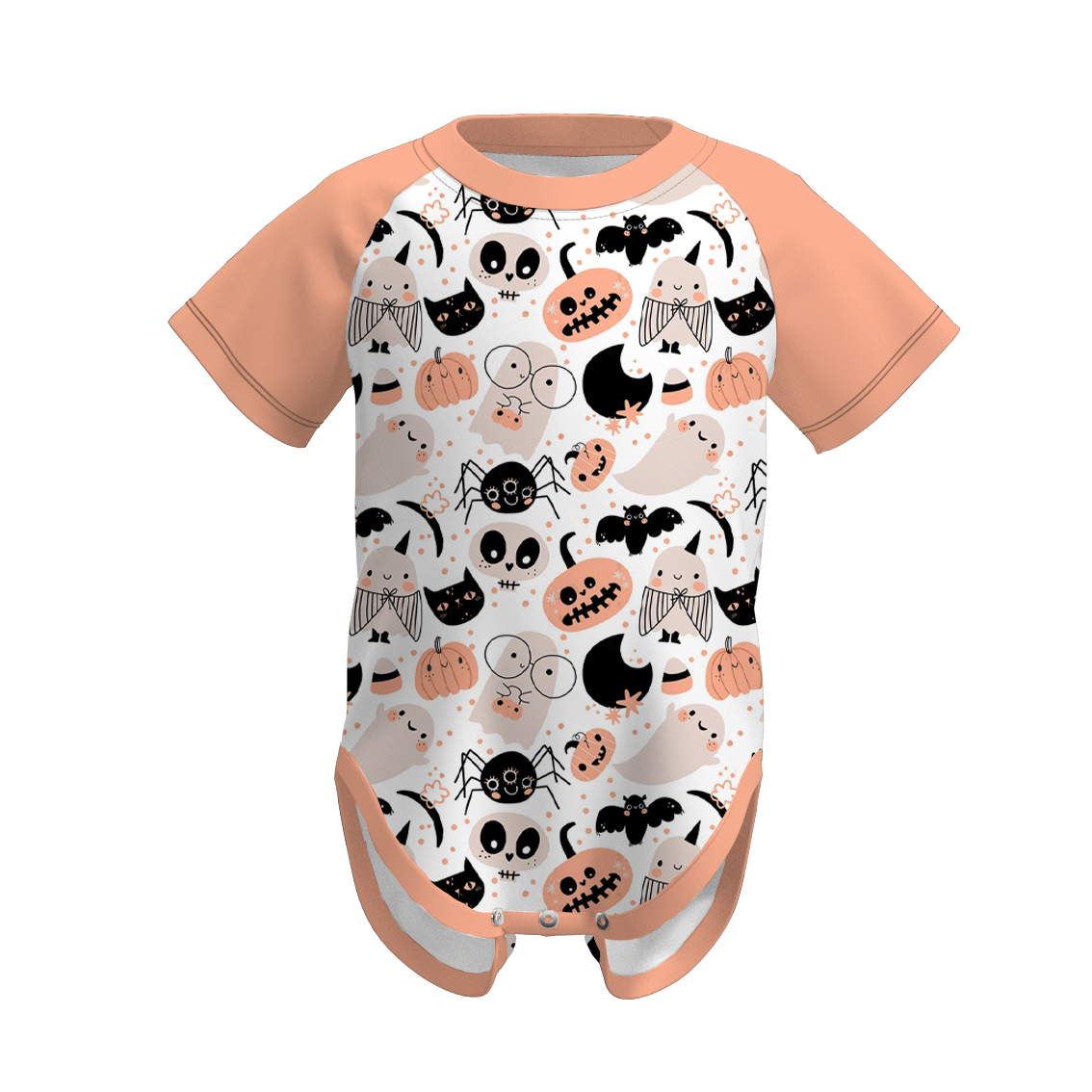 （Pre Order）Baby Boys Halloween Print Romper