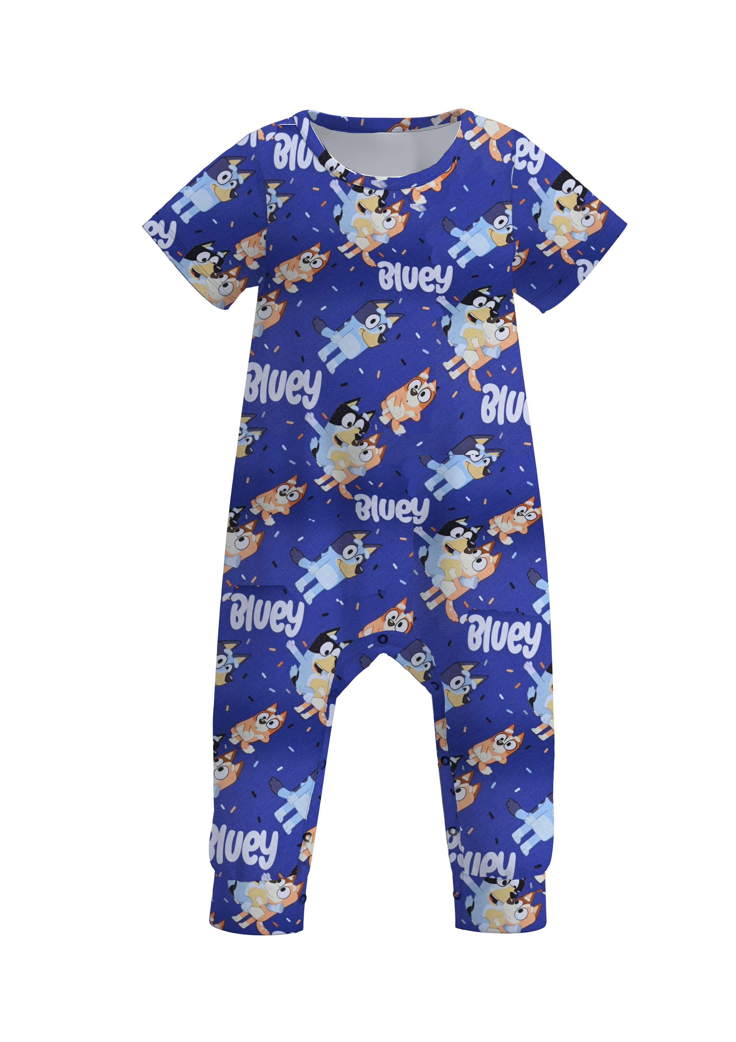 （Pre Order）Baby Boys Cute Cartoon Print Romper