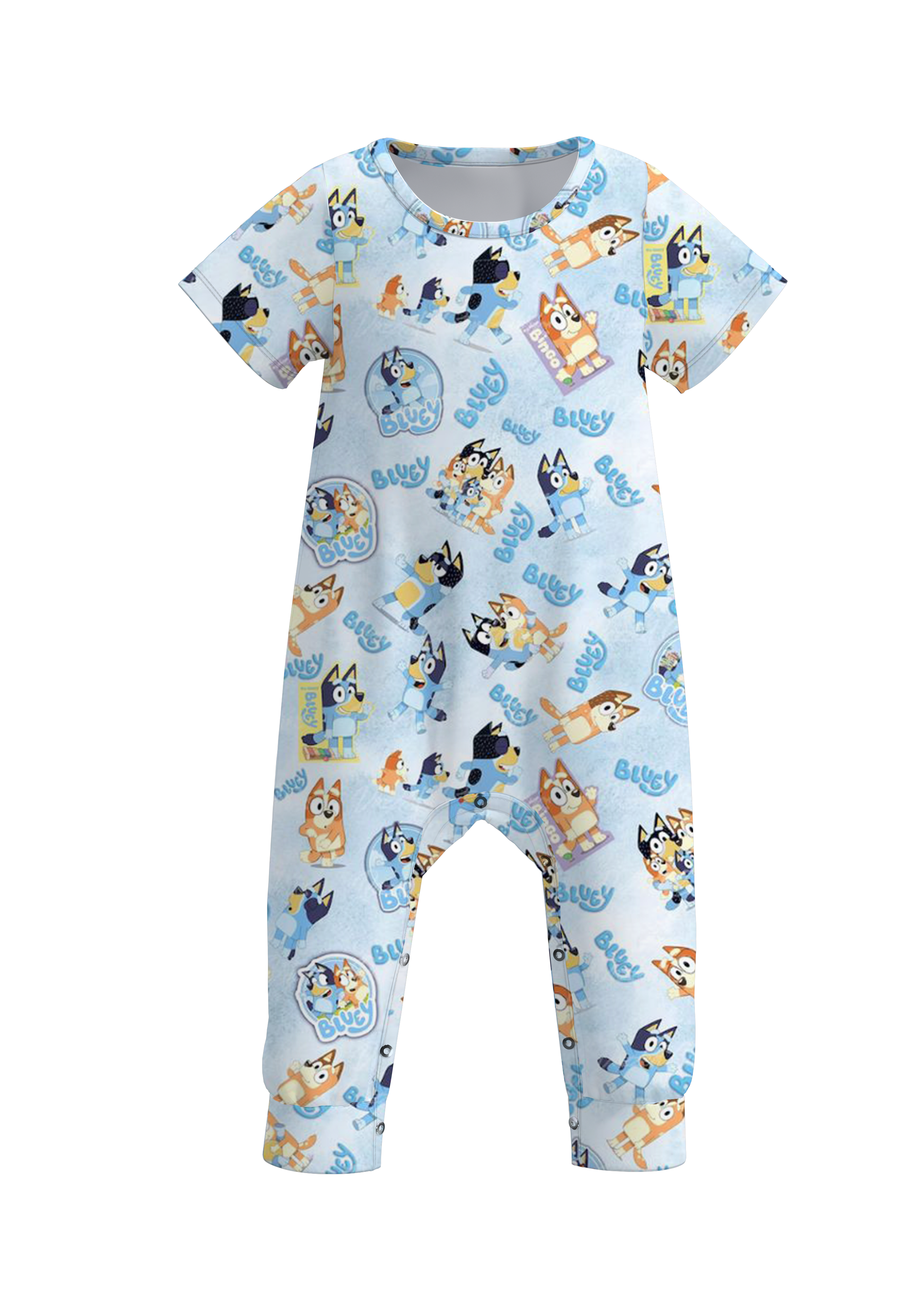 （Pre Order）Baby Boys Cute Cartoon Print Romper