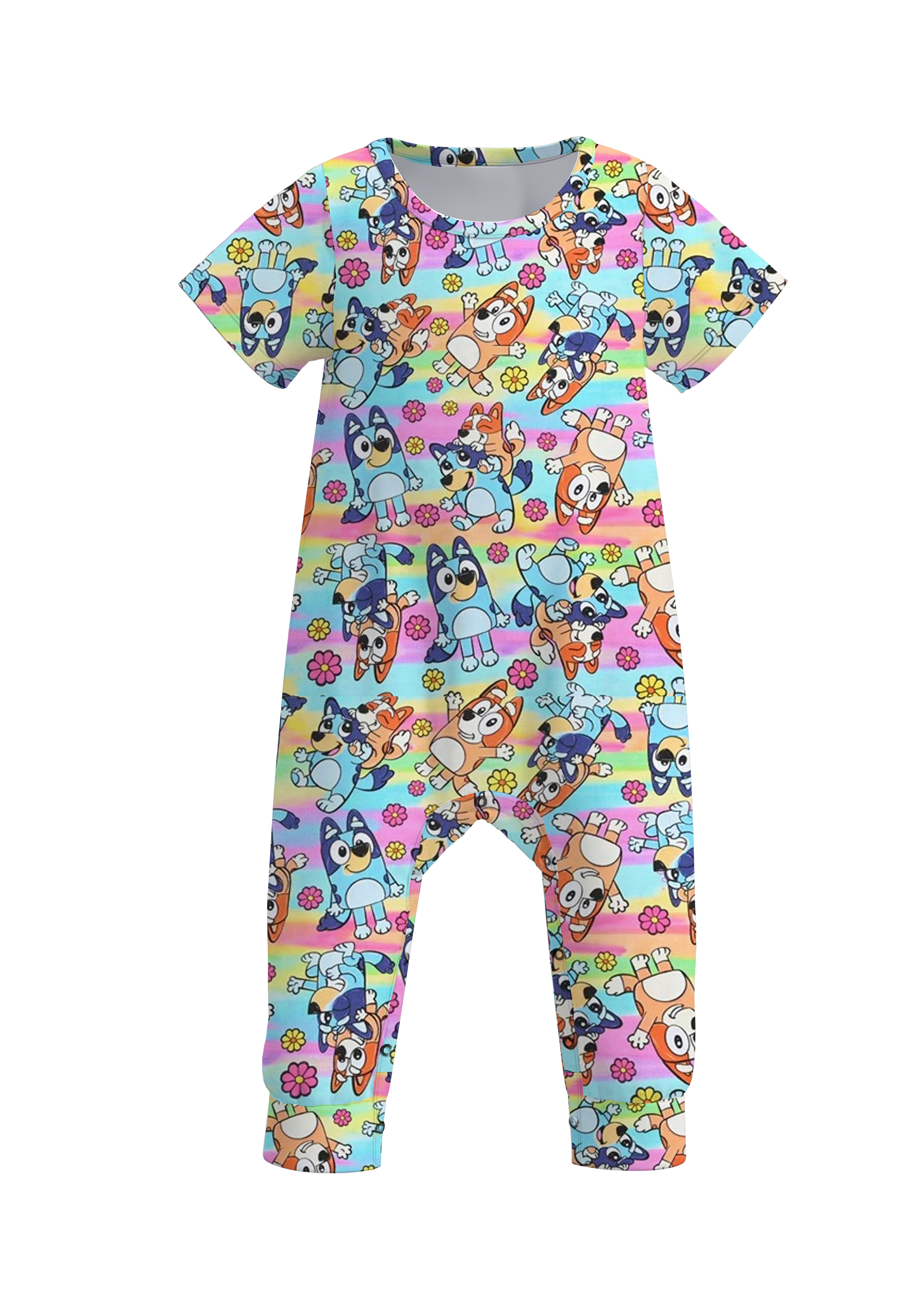 （Pre Order）Baby Girls Cute Cartoon Print Romper