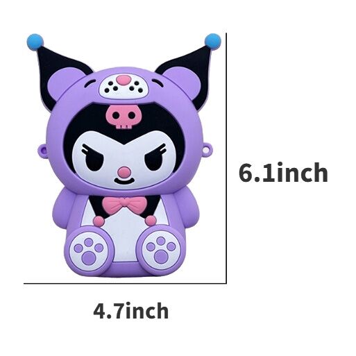 （Pre Order）Kids Cartoon Silicone Crossbody bag