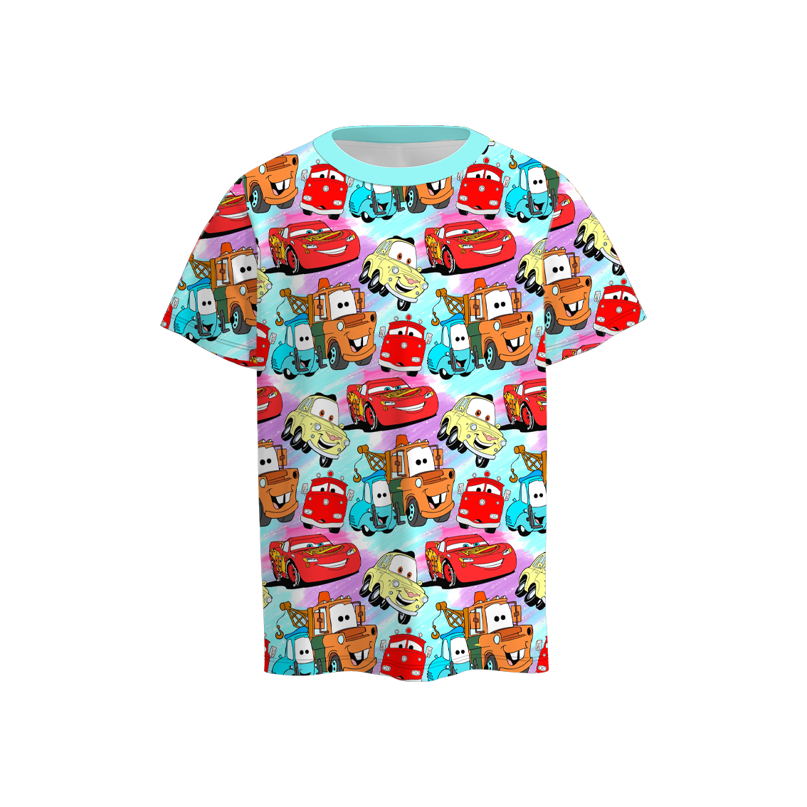 （Pre Order）Boys Summer Cars Pixar Print Shirt