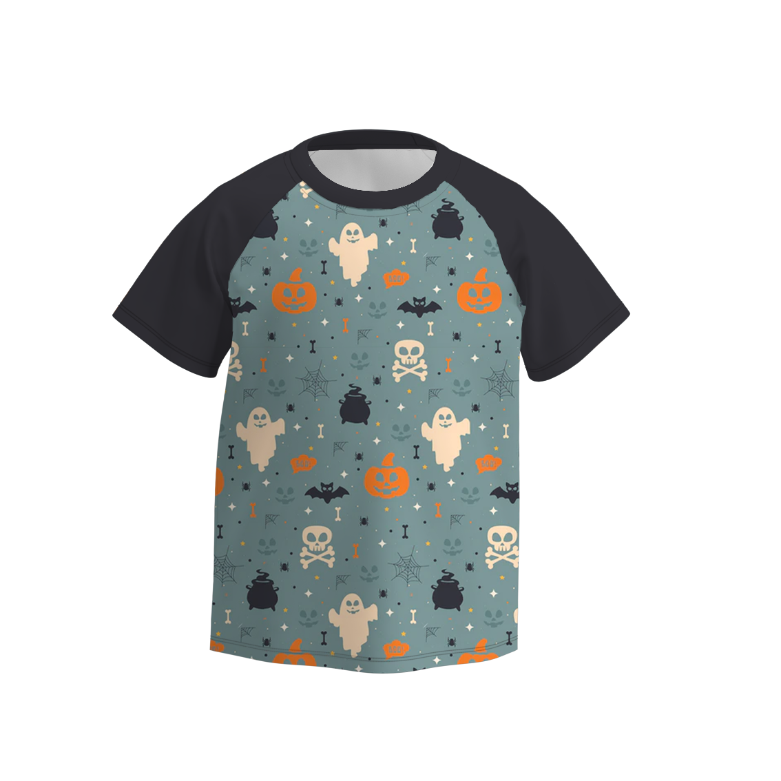 (Pre Order)Boys Halloween Print T-shirt