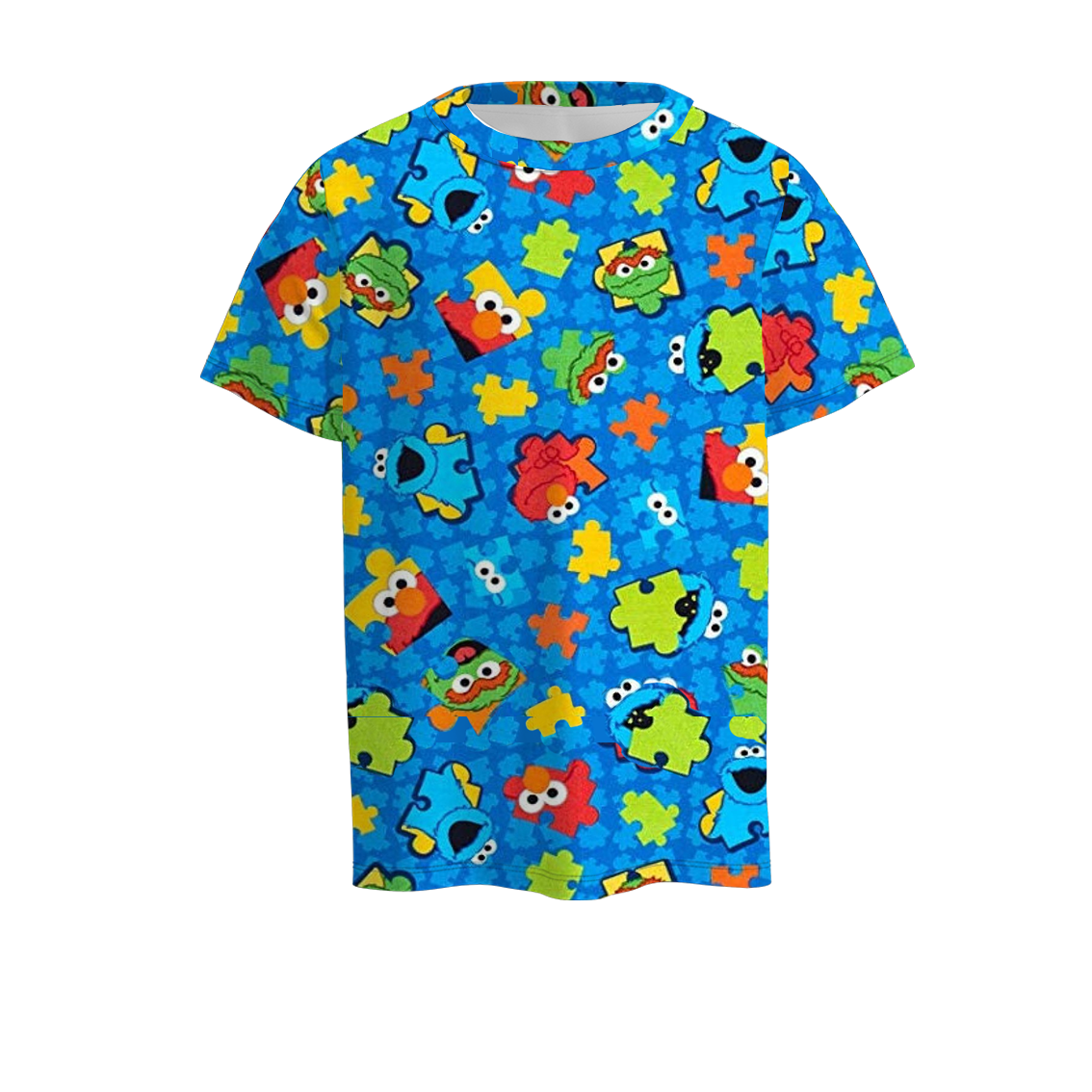 （Pre Order）Boys Cute Cartoon Print T-shirt