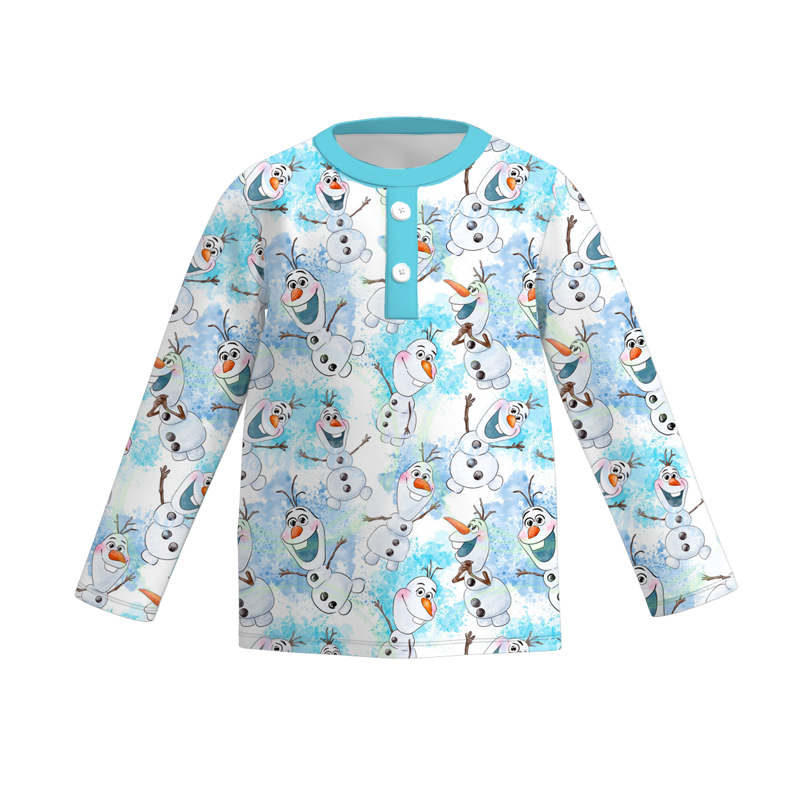 （Pre Order）Boys Christmas Print Milk Silk Top