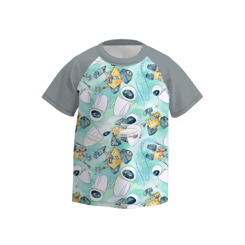 （Pre Order）Boys Fall Robot Print Top