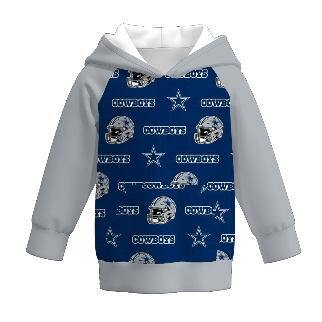 （Pre Order）Boys Football Print Hoodie