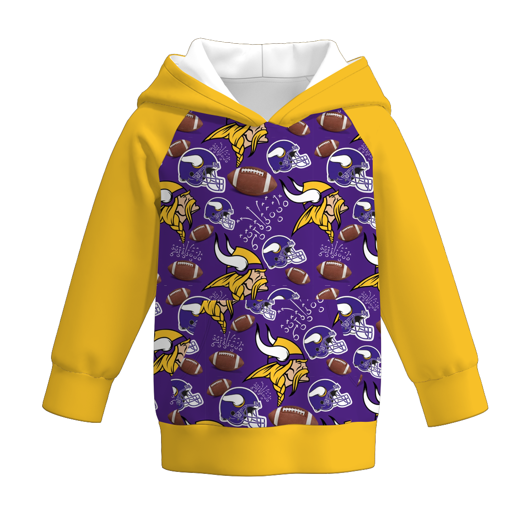 （Pre Order）Boys Football Print Hoodie