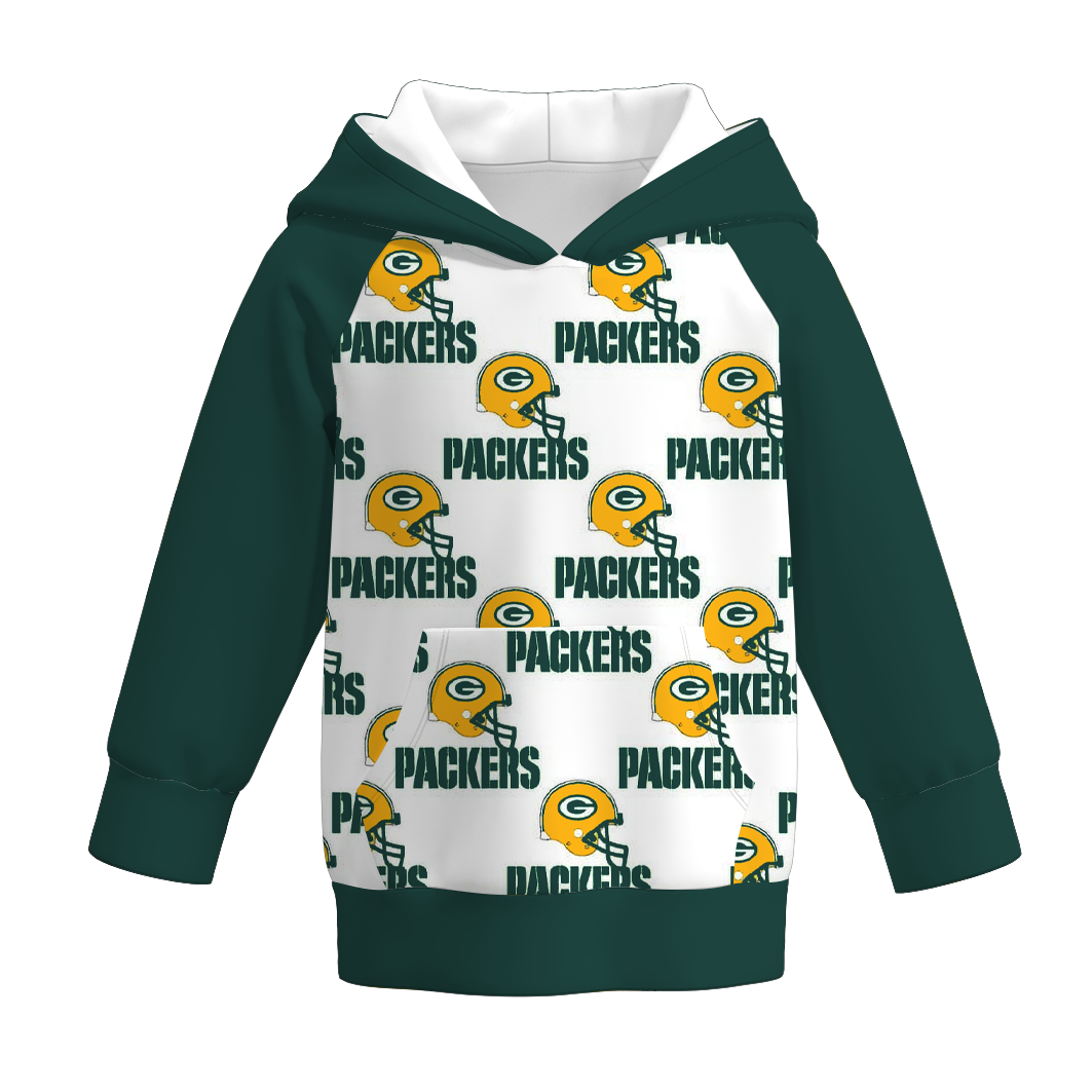 （Pre Order）Boys Football Print Hoodie