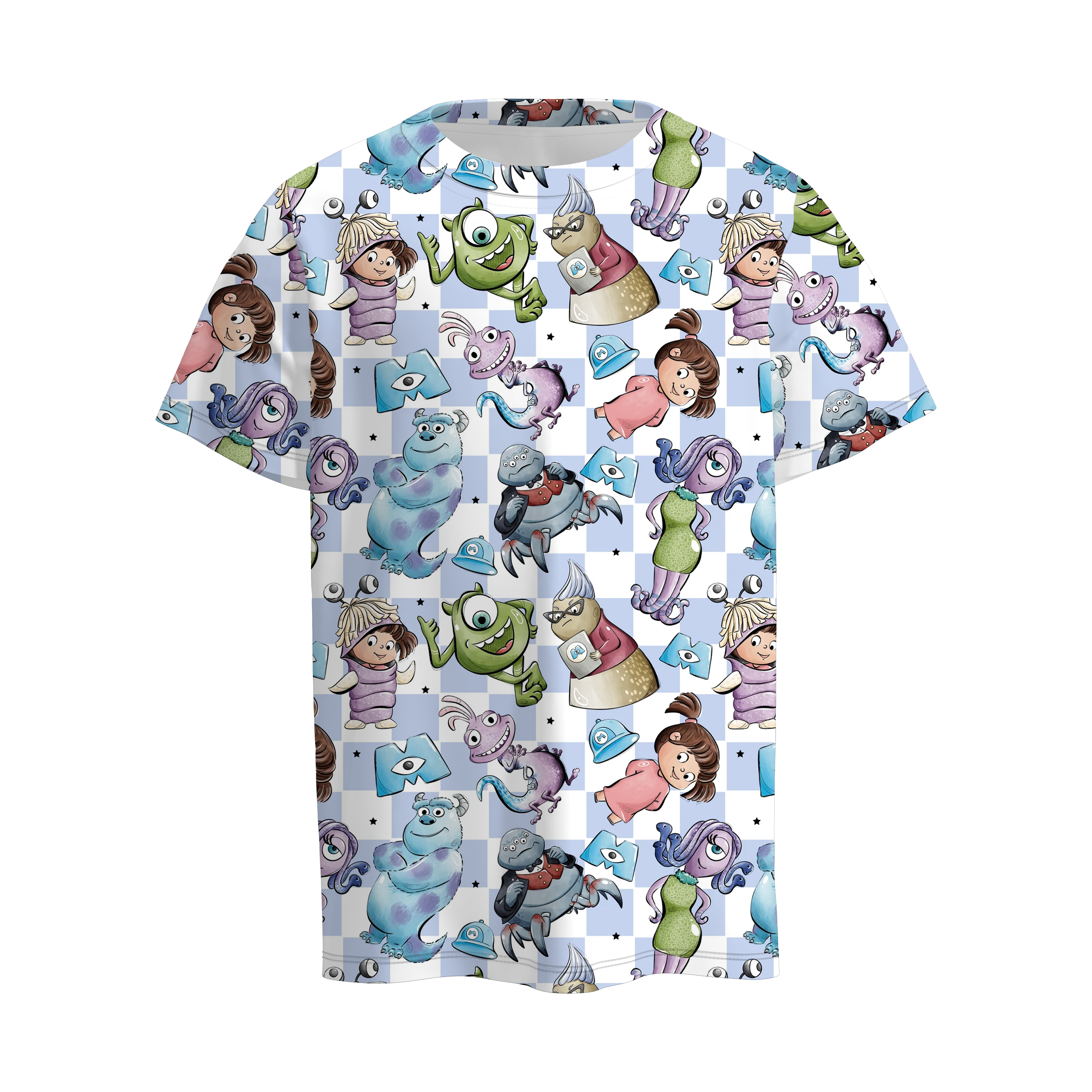 （Pre Order）Boys Spring and Summer Monster Print Top