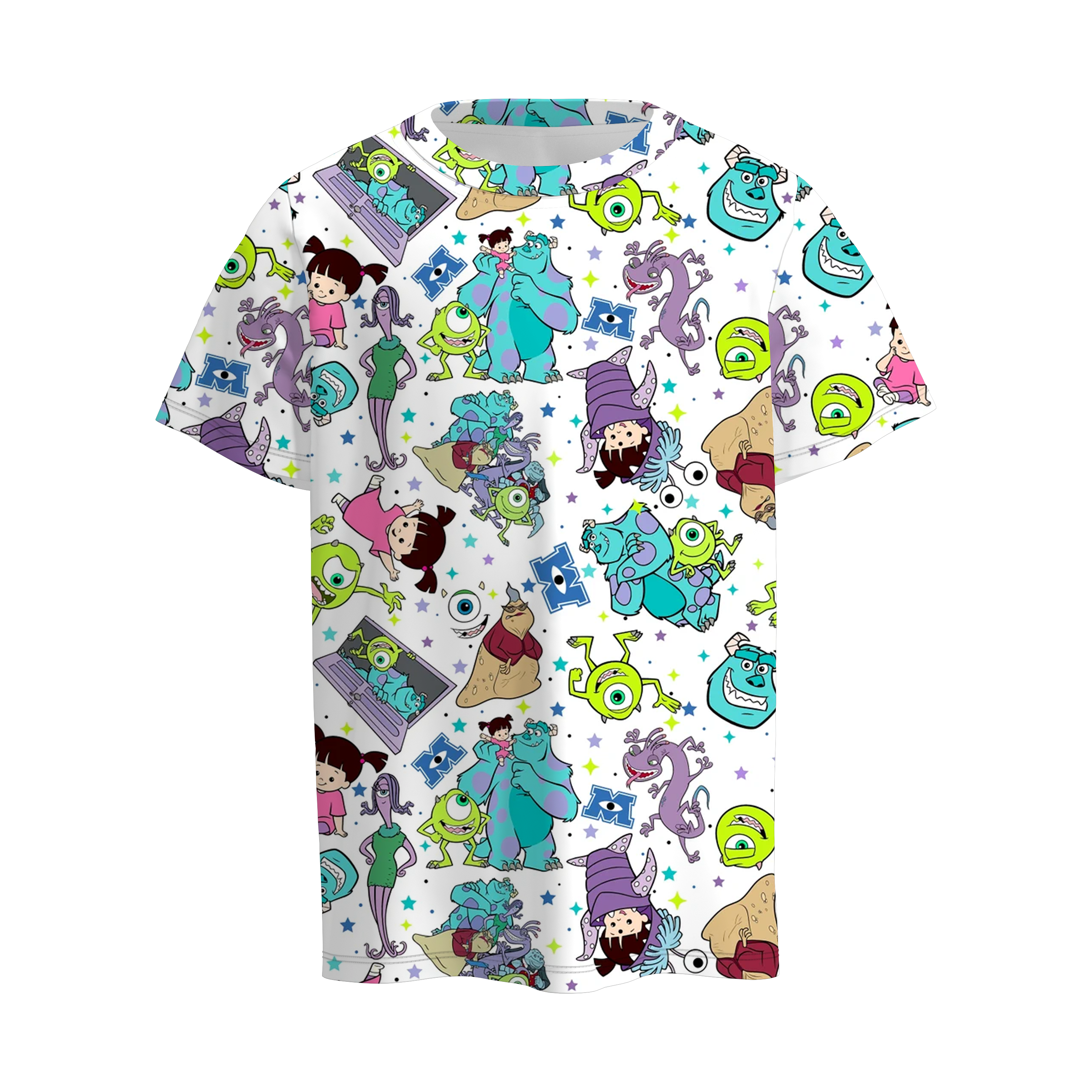 （Pre Order）Boys Spring and Summer Monster Print Top