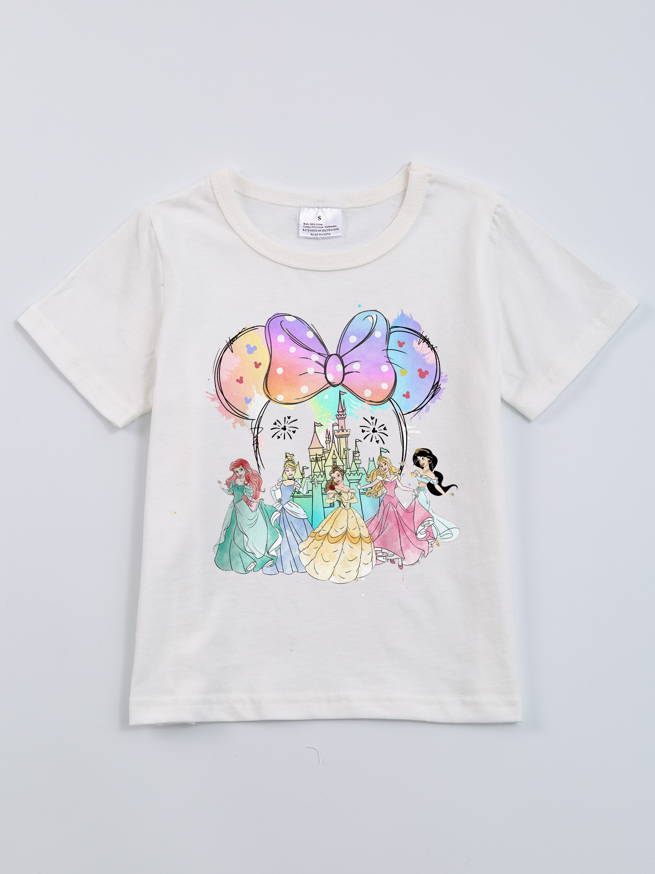 (Pre Order)Exclusived Summer Girls' Micky Cotton T-Shirts