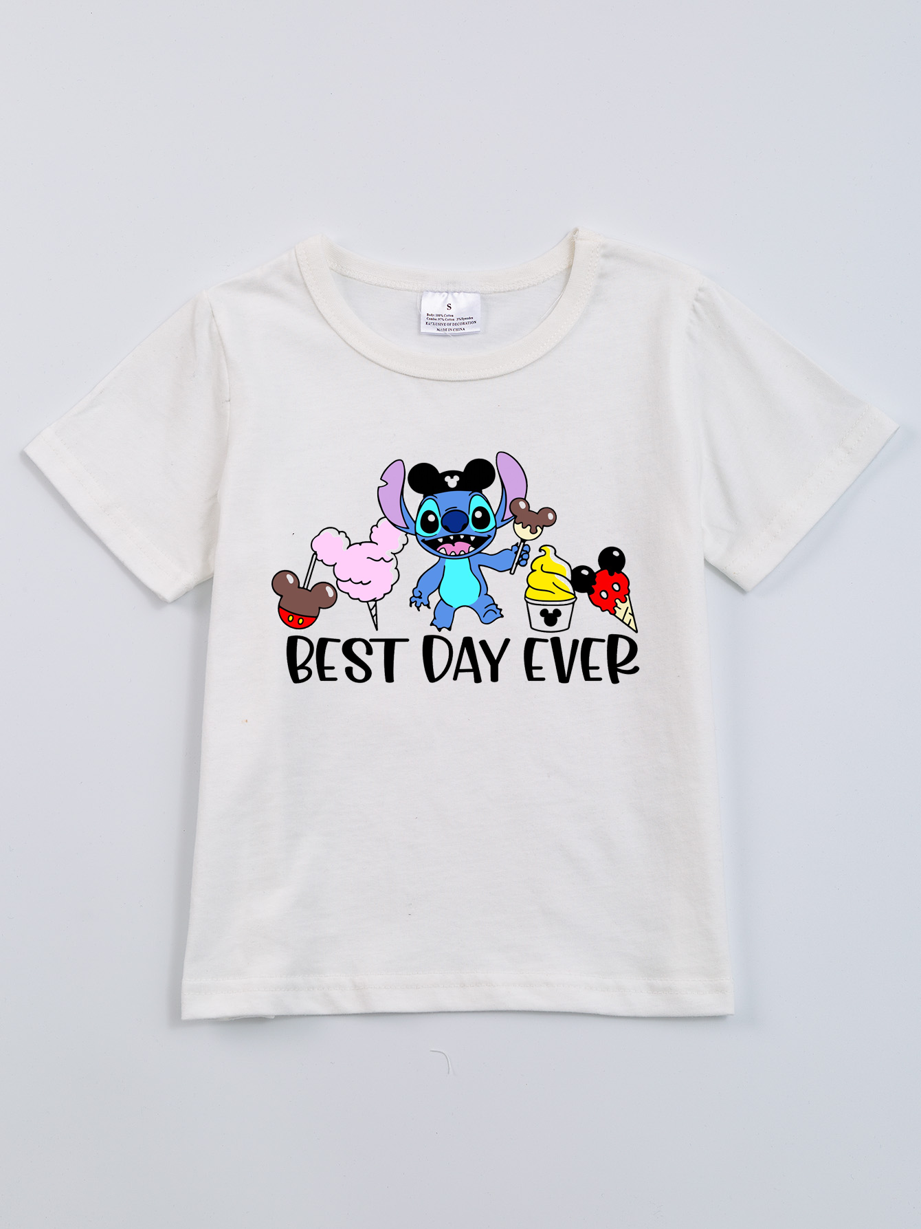 (Pre Order)Exclusived Summer Girls' Micky Cotton T-Shirts