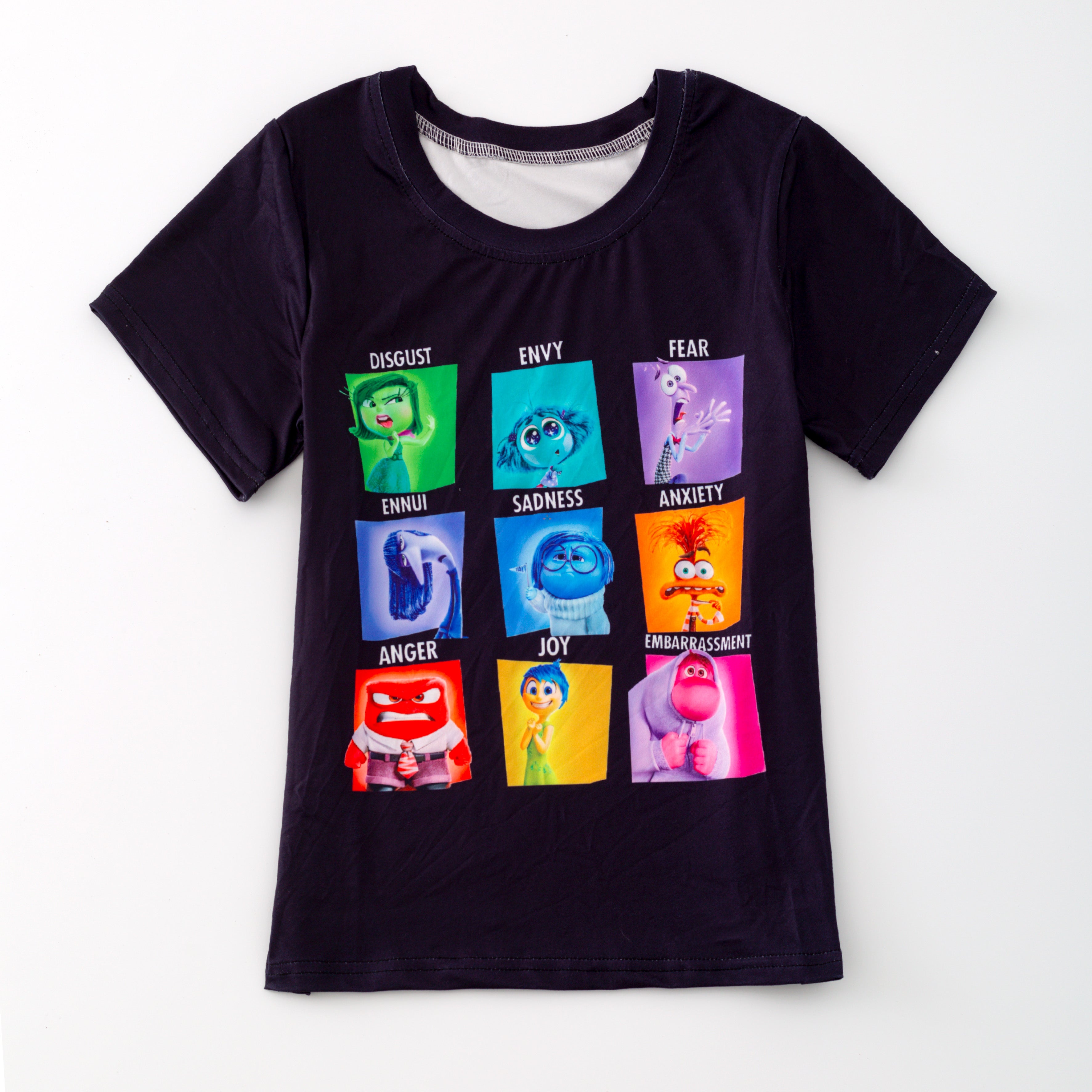 （Pre Order）Girls Cute Cartoon Print T-shirt