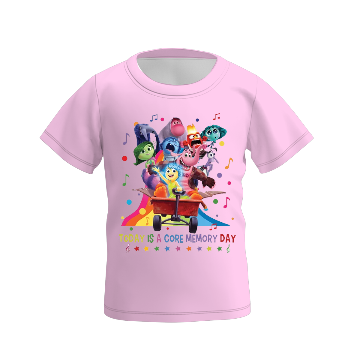 （Pre Order）Girls Cute Cartoon Print T-shirt