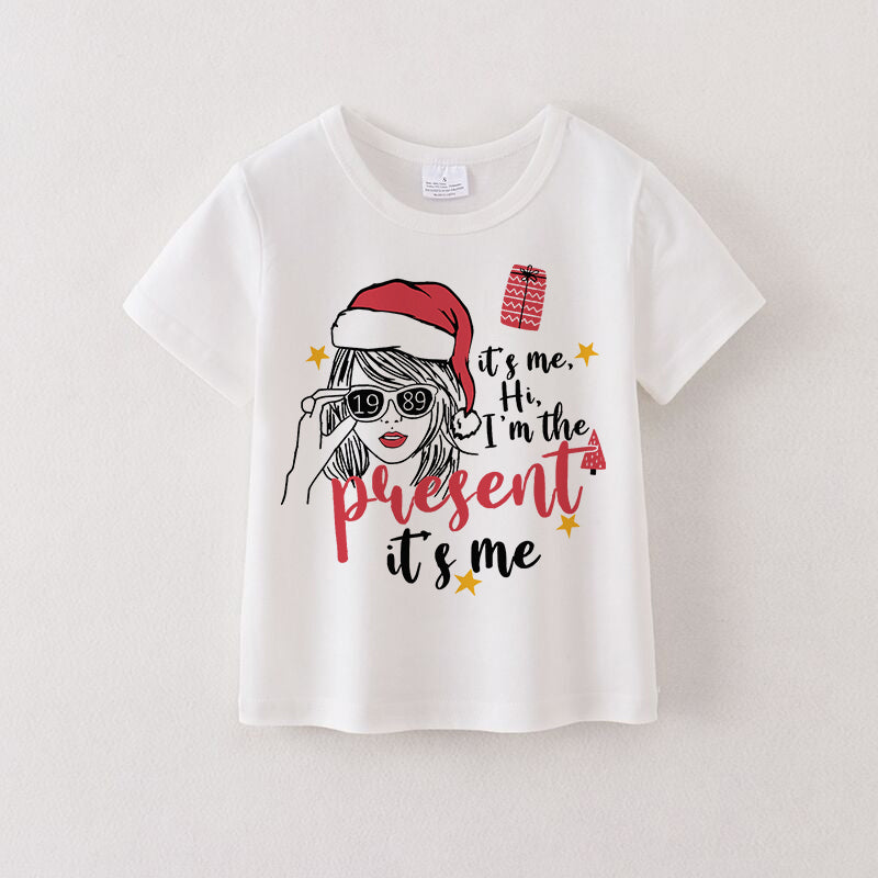 （Pre Order）Christmas TS Print Cotton Top