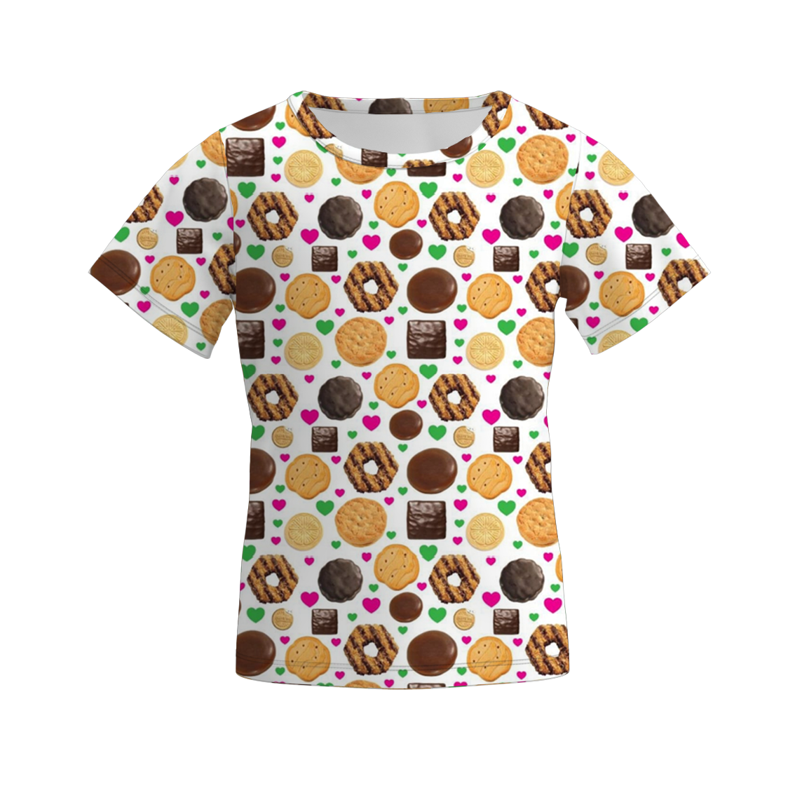 （Pre Order）Girls Scout Cookie Print Top