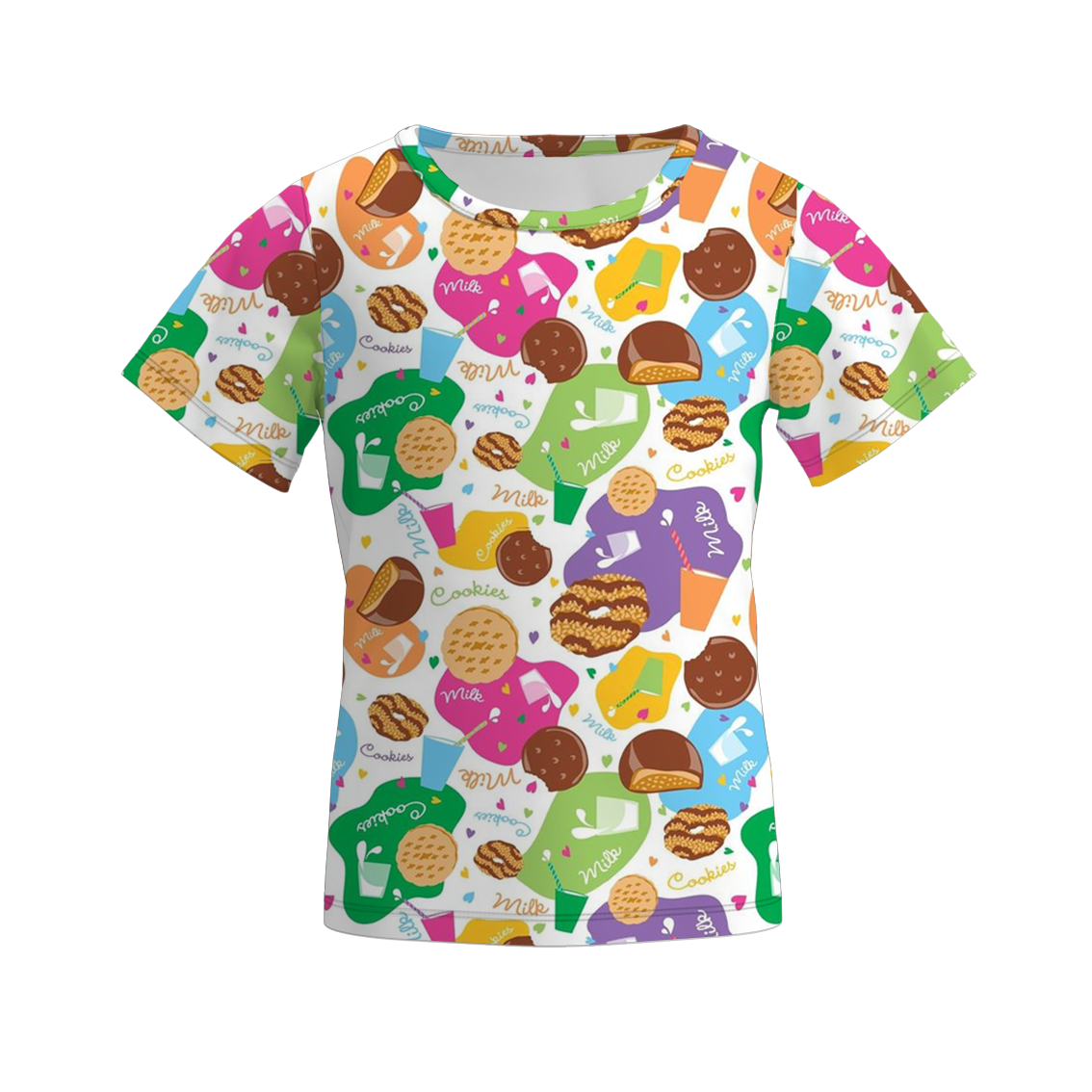 （Pre Order）Girls Scout Cookie Print Top