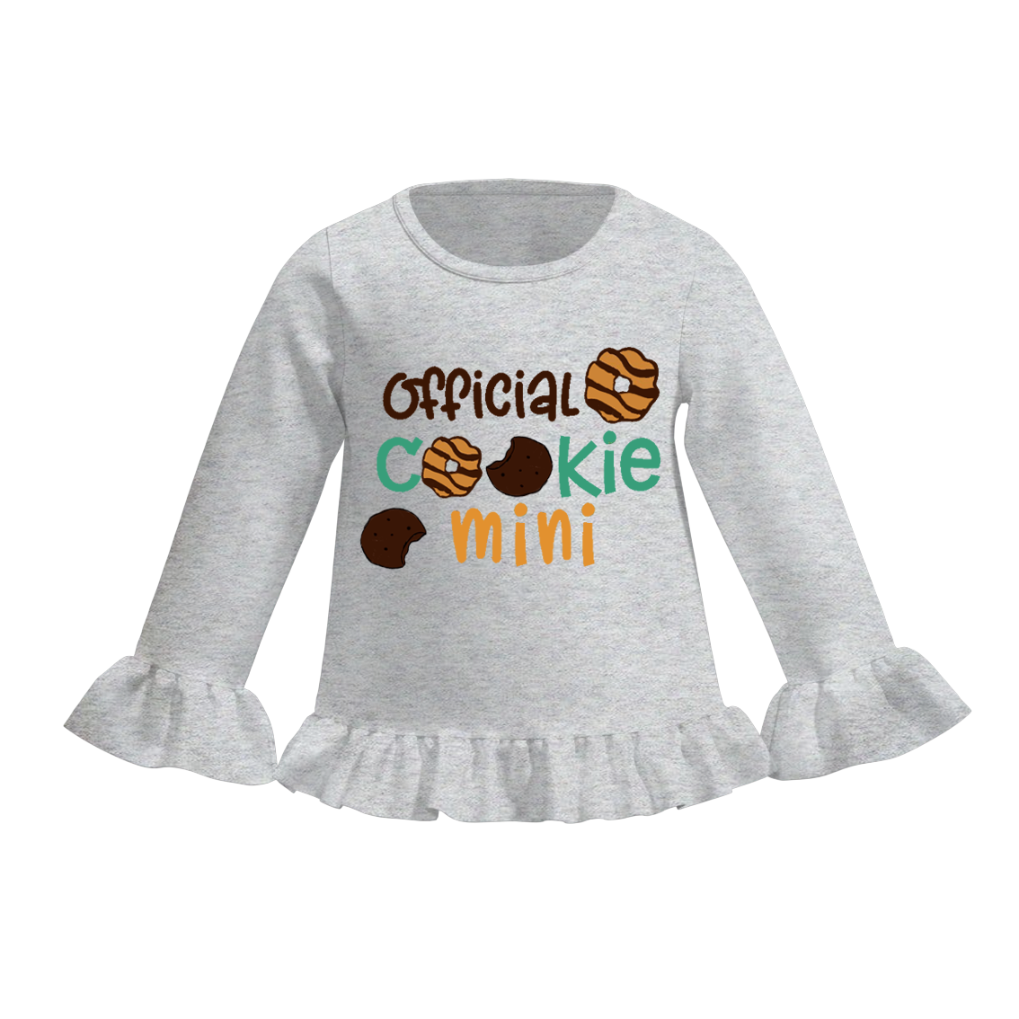 （Pre Order）Girls Scout Cookie Print Top