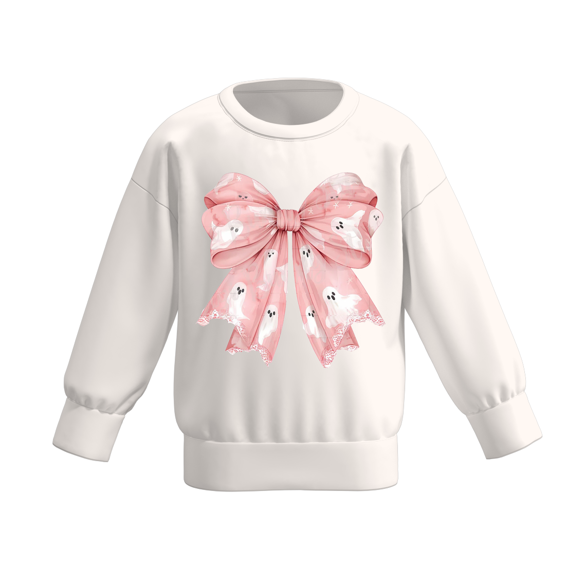 （Pre Order）Girls Halloween Print Sweatshirt