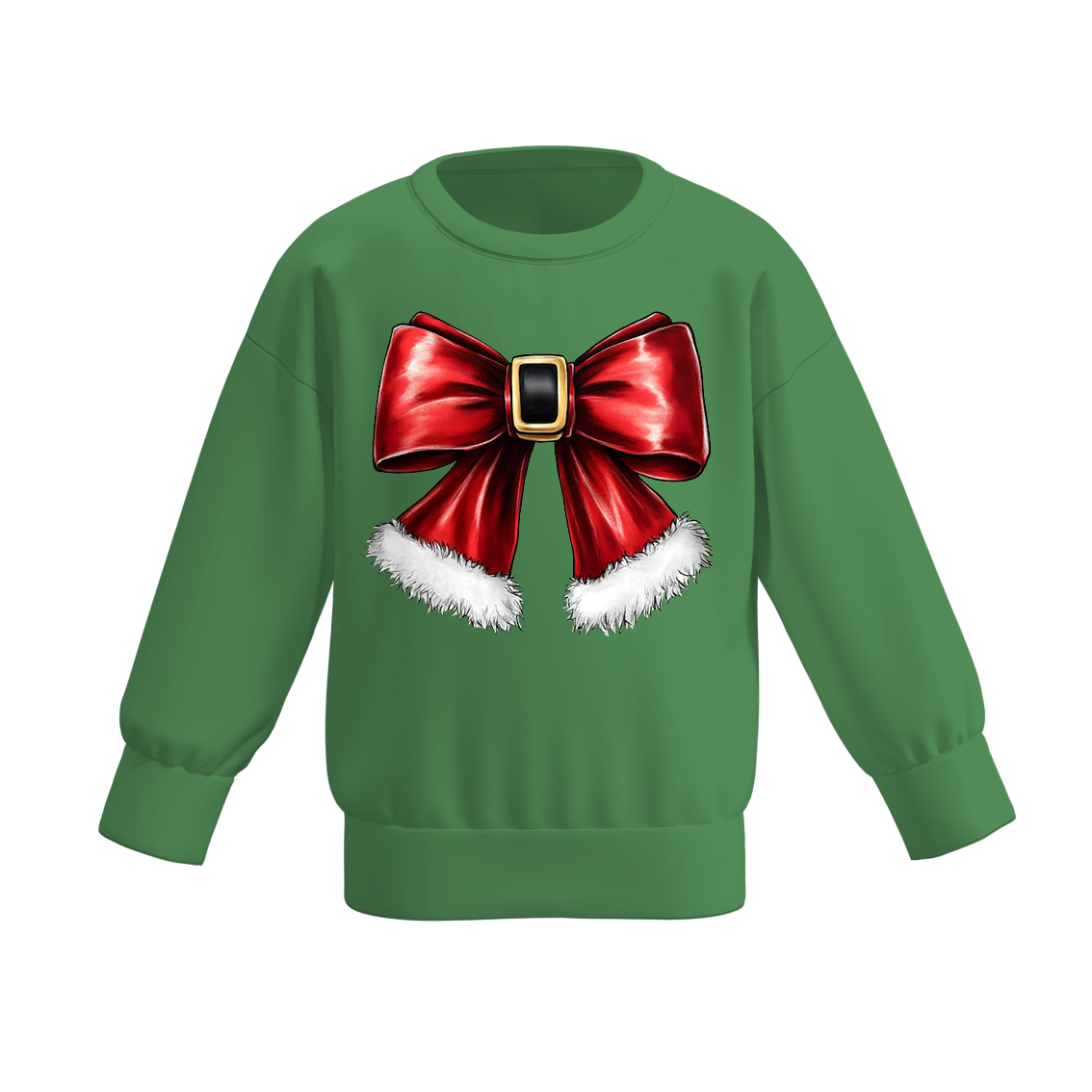 （Pre Order）Girls Christmas Print Sweatshirt